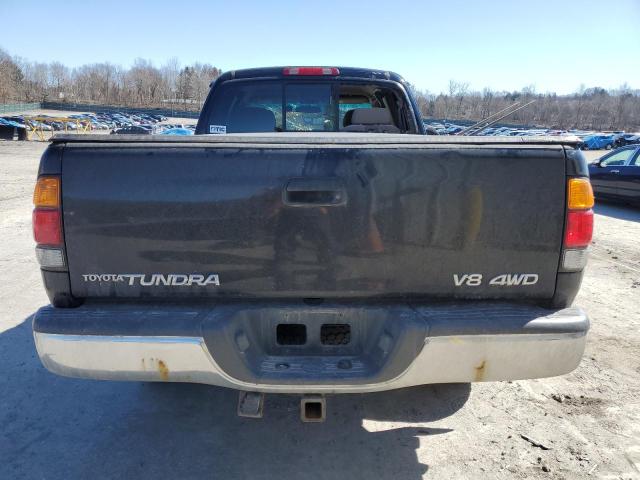 5TBBT4419YS033512 - 2000 TOYOTA TUNDRA ACCESS CAB BLACK photo 6