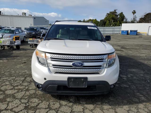 1FMHK7D97CGA84470 - 2012 FORD EXPLORER XLT WHITE photo 5