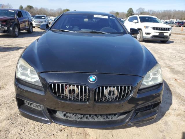WBA6B4C52ED099050 - 2014 BMW 650 XI GRAN COUPE BLACK photo 5