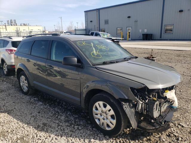 3C4PDCAB7KT865218 - 2019 DODGE JOURNEY SE GRAY photo 4