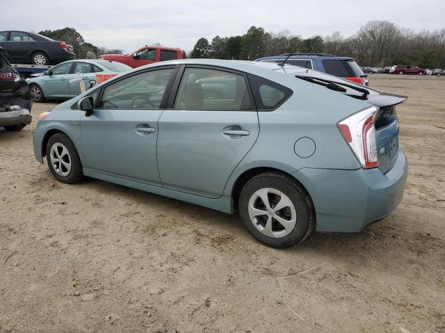 JTDKN3DU1D5598861 - 2013 TOYOTA PRIUS BLUE photo 2