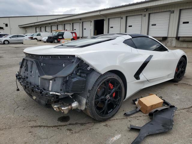 1G1Y82D41L5102475 - 2020 CHEVROLET CORVETTE STINGRAY 3LT WHITE photo 3