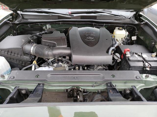 3TMDZ5BN4MM112073 - 2021 TOYOTA TACOMA DOUBLE CAB 绿色 照片 11