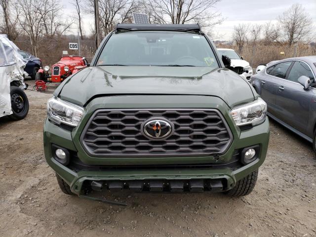 3TMDZ5BN4MM112073 - 2021 TOYOTA TACOMA DOUBLE CAB 绿色 照片 5