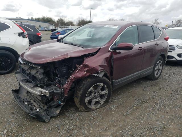 2HKRW2H88JH696297 - 2018 HONDA CR-V EXL BURGUNDY photo 1