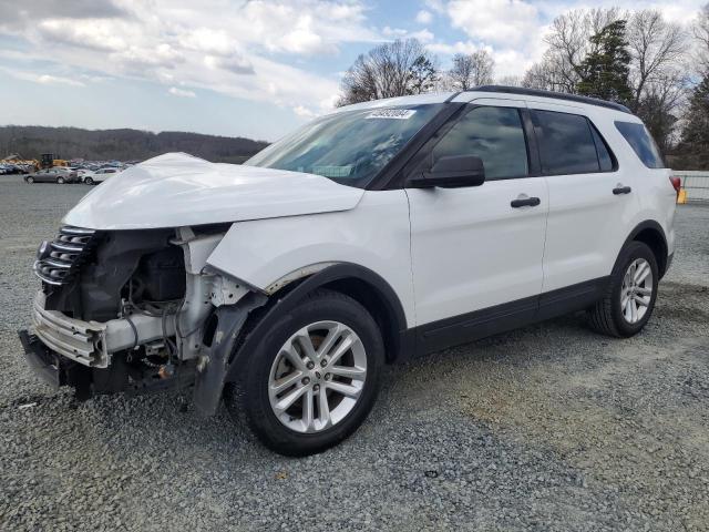 1FM5K7B89GGA93383 - 2016 FORD EXPLORER WHITE photo 1