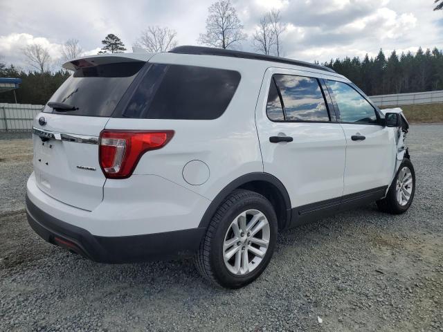 1FM5K7B89GGA93383 - 2016 FORD EXPLORER WHITE photo 3