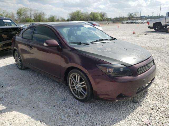 JTKDE177370178161 - 2007 TOYOTA SCION TC MAROON photo 4