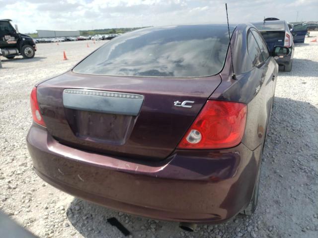 JTKDE177370178161 - 2007 TOYOTA SCION TC 栗色 照片 6
