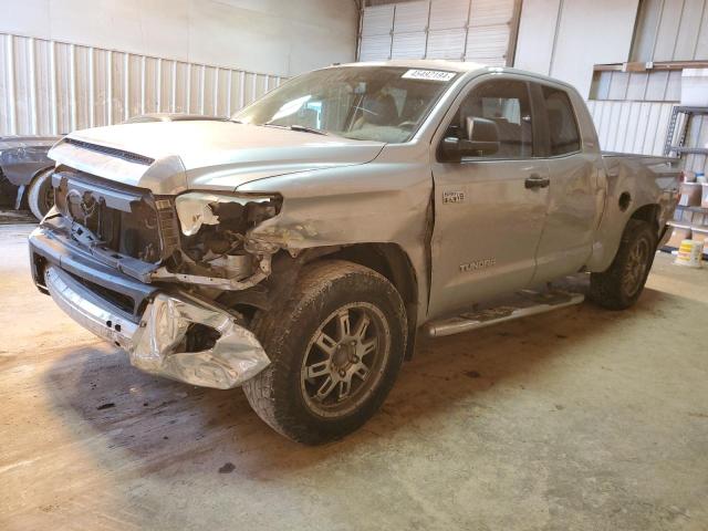 5TFUW5F12FX468891 - 2015 TOYOTA TUNDRA DOUBLE CAB SR/SR5 SILVER photo 1