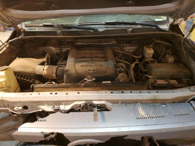 5TFUW5F12FX468891 - 2015 TOYOTA TUNDRA DOUBLE CAB SR/SR5 SILVER photo 11