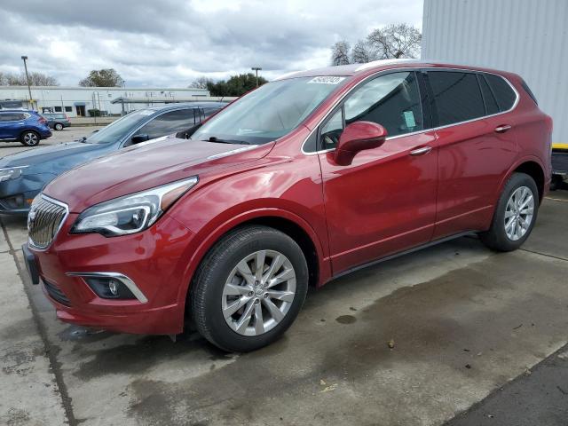 LRBFXBSA8HD101426 - 2017 BUICK ENVISION ESSENCE RED photo 1