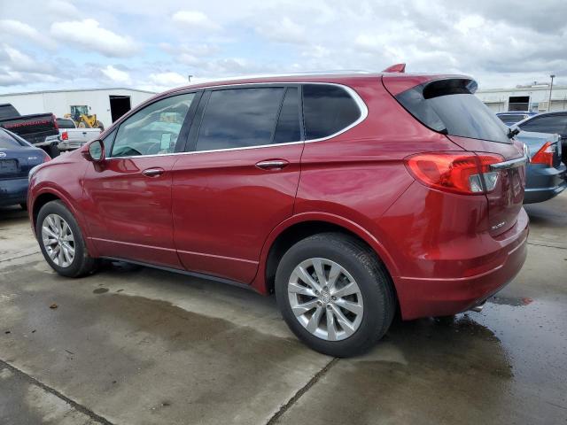 LRBFXBSA8HD101426 - 2017 BUICK ENVISION ESSENCE RED photo 2