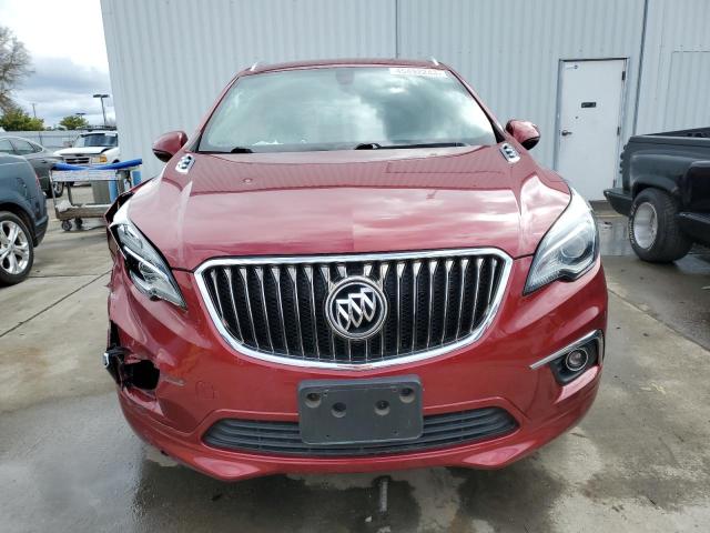 LRBFXBSA8HD101426 - 2017 BUICK ENVISION ESSENCE RED photo 5
