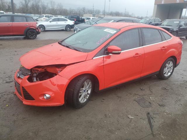 1FAHP3H2XCL405894 - 2012 FORD FOCUS SEL RED photo 1