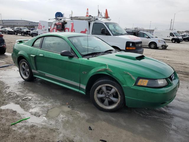 1FAFP42X01F177157 - 2001 FORD MUSTANG GT GREEN photo 4