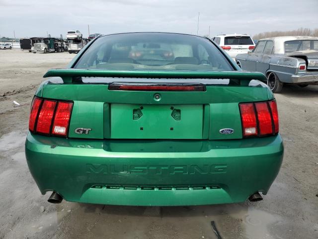 1FAFP42X01F177157 - 2001 FORD MUSTANG GT GREEN photo 6