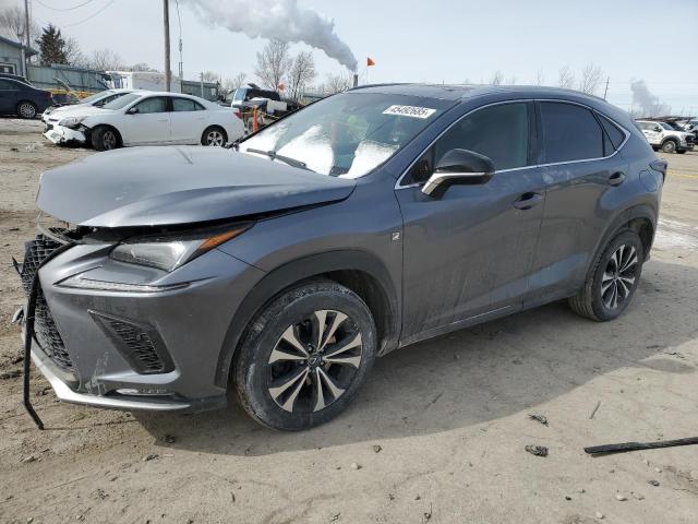 JTJBARBZ4K2215424 - 2019 LEXUS NX 300 BASE ნაცრისფერი ფოტო 1
