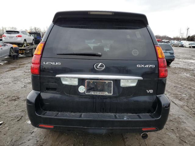 JTJBT20XX50092781 - 2005 LEXUS GX 470 BLACK photo 6