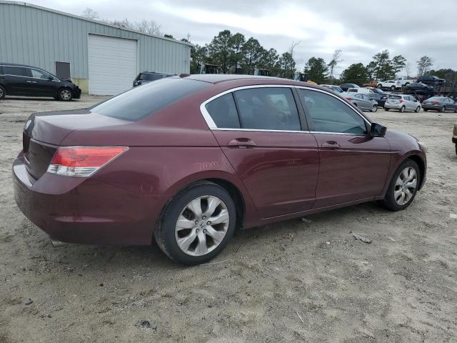 1HGCP26899A099458 - 2009 HONDA ACCORD EXL BURGUNDY photo 3