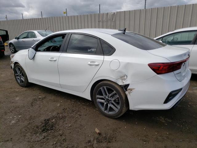 3KPF34AD1KE017488 - 2019 KIA FORTE GT LINE WHITE photo 2