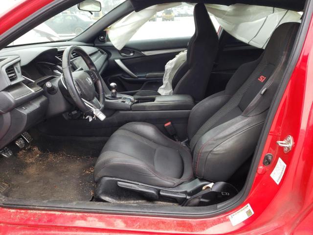 2HGFC3A57HH752350 - 2017 HONDA CIVIC SI RED photo 7