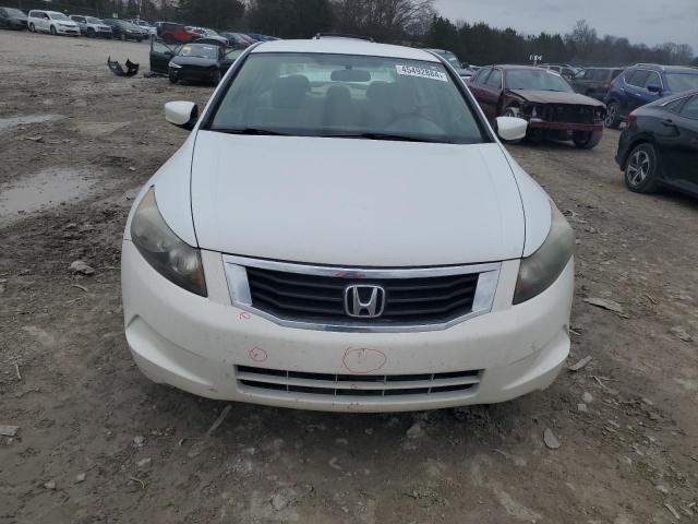 1HGCP26379A182861 - 2009 HONDA ACCORD LX WHITE photo 5