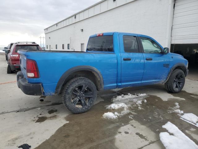 1C6RR7GG0MS556576 - 2021 RAM 1500 CLASS SLT ლურჯი ფოტო 3