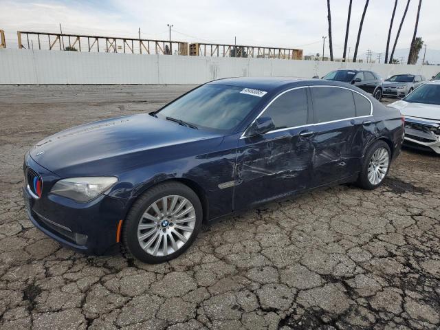 WBAKC8C5XCC436635 - 2012 BMW 750 LXI BLUE photo 1