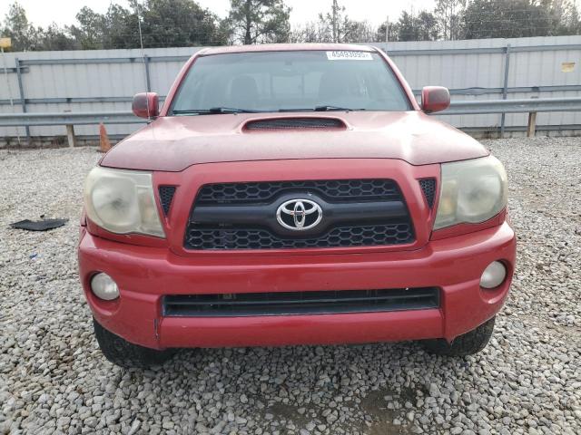 5TFJU4GN6BX006106 - 2011 TOYOTA TACOMA DOUBLE CAB PRERUNNER RED photo 5