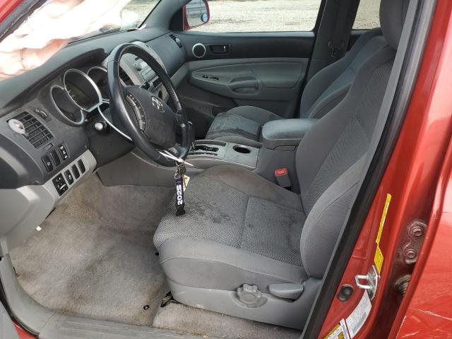 5TFJU4GN6BX006106 - 2011 TOYOTA TACOMA DOUBLE CAB PRERUNNER RED photo 7