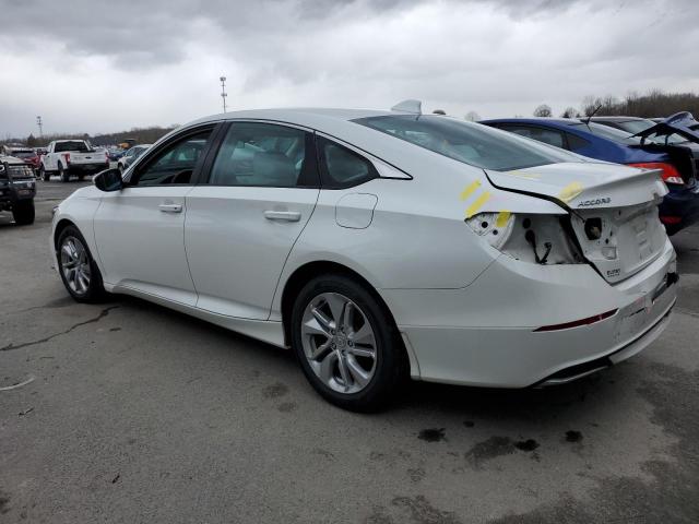 1HGCV1F12KA117565 - 2019 HONDA ACCORD LX WHITE photo 2