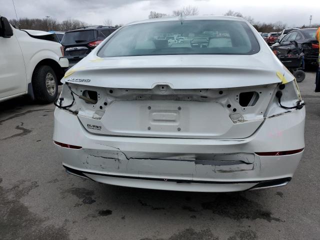 1HGCV1F12KA117565 - 2019 HONDA ACCORD LX WHITE photo 6