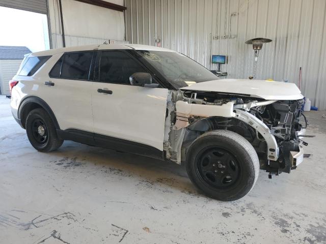 1FM5K8AB9LGC01787 - 2020 FORD EXPLORER POLICE INTERCEPTOR თეთრი ფოტო 4