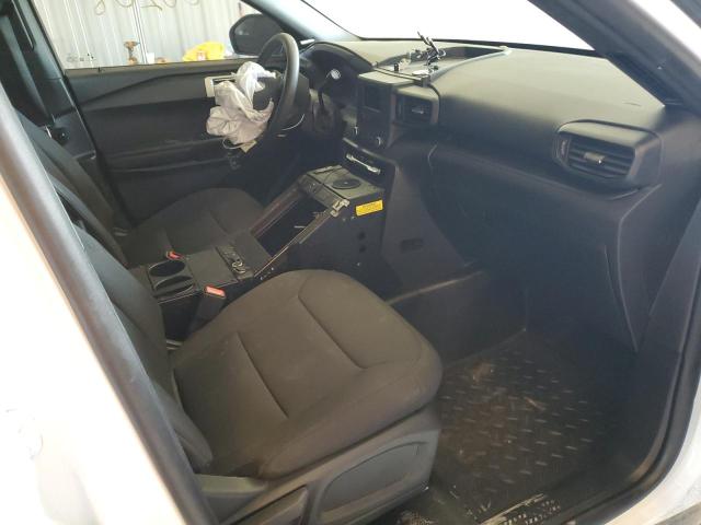 1FM5K8AB9LGC01787 - 2020 FORD EXPLORER POLICE INTERCEPTOR თეთრი ფოტო 8