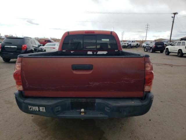 5TETX22NX8Z527214 - 2008 TOYOTA TACOMA ACCESS CAB წითელი ფოტო 6