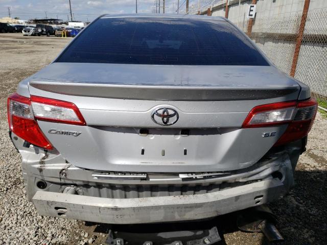 4T1BF1FK1CU049626 - 2012 TOYOTA CAMRY BASE SILVER photo 6