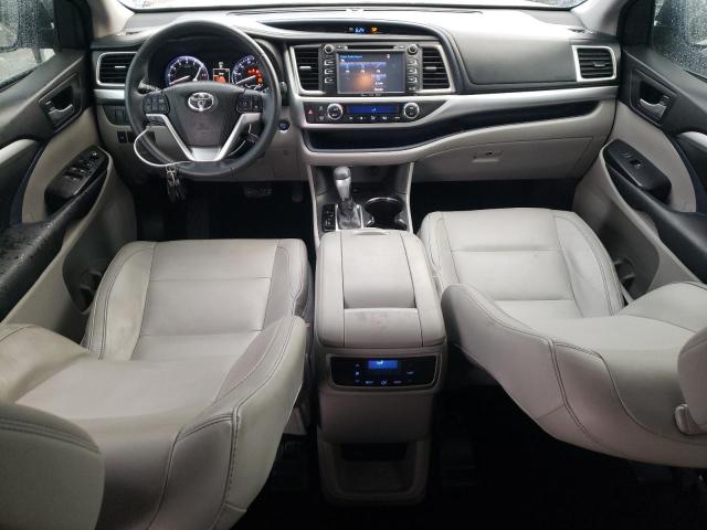 5TDKKRFH5GS139553 - 2016 TOYOTA HIGHLANDER XLE BROWN photo 8