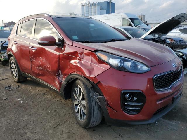 KNDPN3AC8K7585219 - 2019 KIA SPORTAGE EX RED photo 4