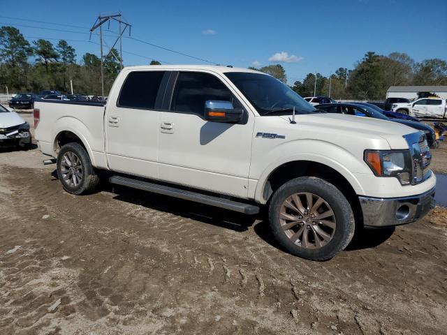 1FTPW12V89FA59500 - 2009 FORD F150 SUPERCREW WHITE photo 4