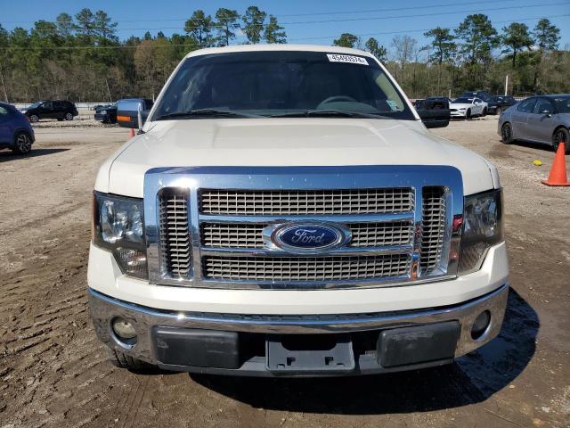 1FTPW12V89FA59500 - 2009 FORD F150 SUPERCREW WHITE photo 5