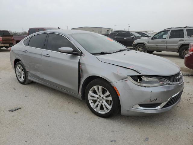 1C3CCCABXFN605777 - 2015 CHRYSLER 200 LIMITED GRAY photo 4
