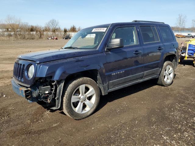 1C4NJRFB9FD176658 - 2015 JEEP PATRIOT LATITUDE BLUE photo 1