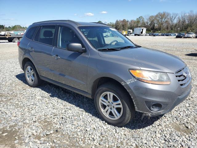 5NMSG3AB0AH402320 - 2010 HYUNDAI SANTA FE GLS GRAY photo 4