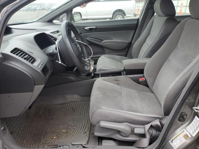 1HGFA16507L139393 - 2007 HONDA CIVIC LX GRAY photo 7