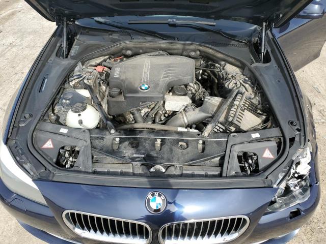 WBAXH5C5XDD109931 - 2013 BMW 528 XI BLUE photo 11