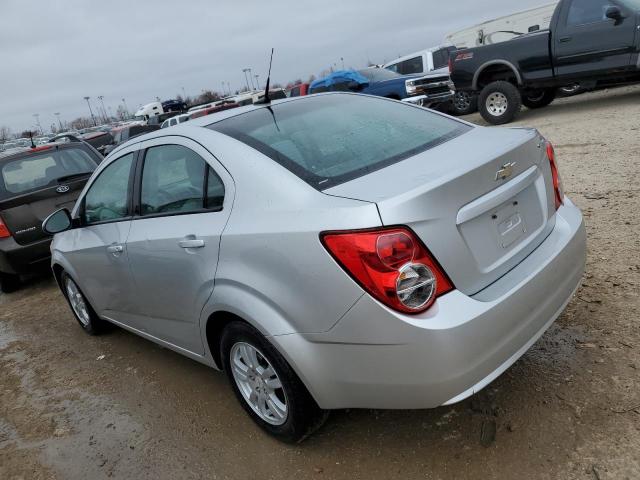 1G1JA5SH0C4126334 - 2012 CHEVROLET SONIC LS SILVER photo 2