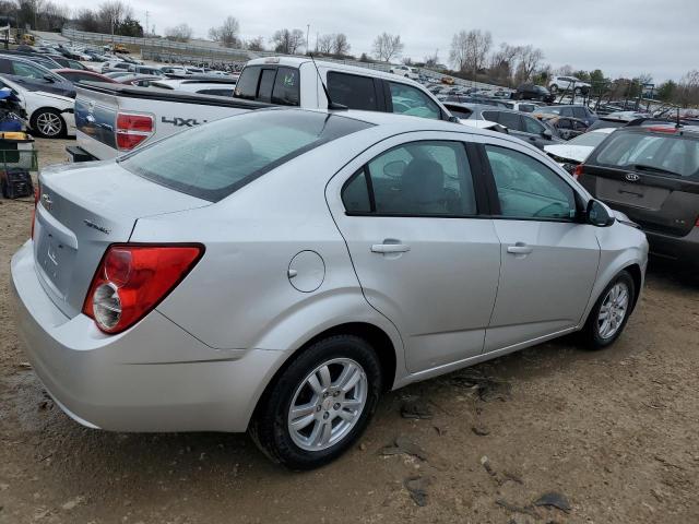 1G1JA5SH0C4126334 - 2012 CHEVROLET SONIC LS 银色 照片 3