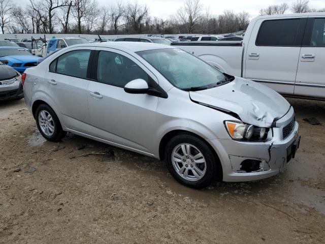 1G1JA5SH0C4126334 - 2012 CHEVROLET SONIC LS SILVER photo 4