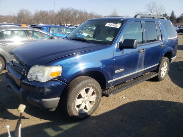 1FMEU72E96UA65745 - 2006 FORD EXPLORER XLS BLUE photo 1